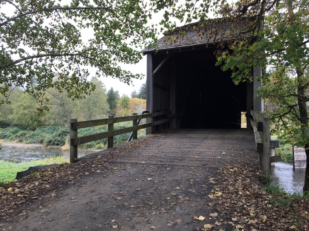 Grays River Covered Bridge景点图片