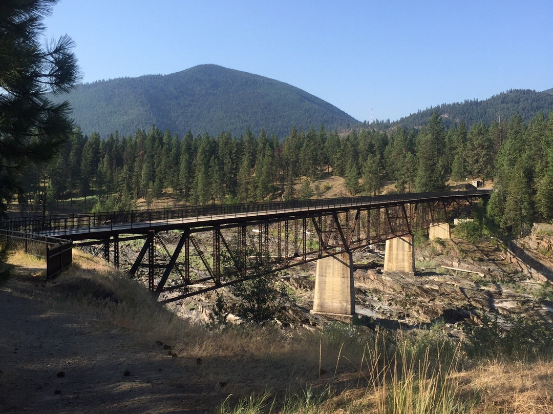 Thompson Falls High Bridge景点图片