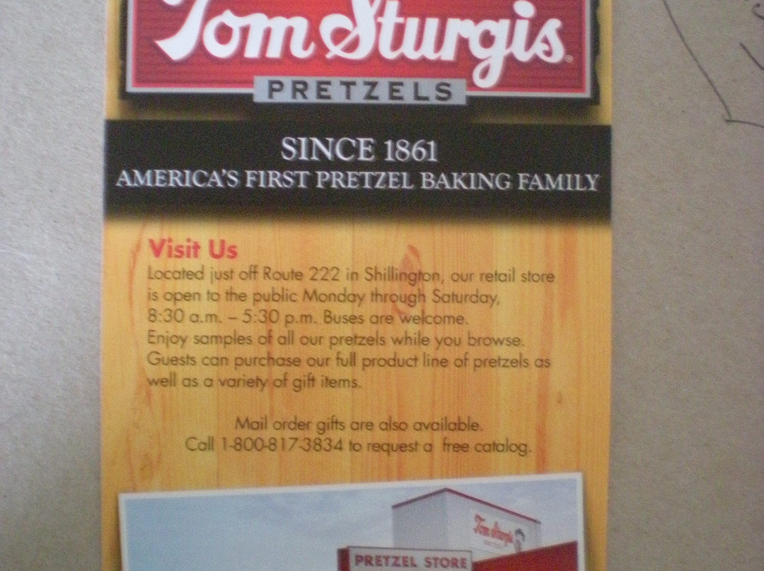 Tom Sturgis Pretzels Factory Store景点图片