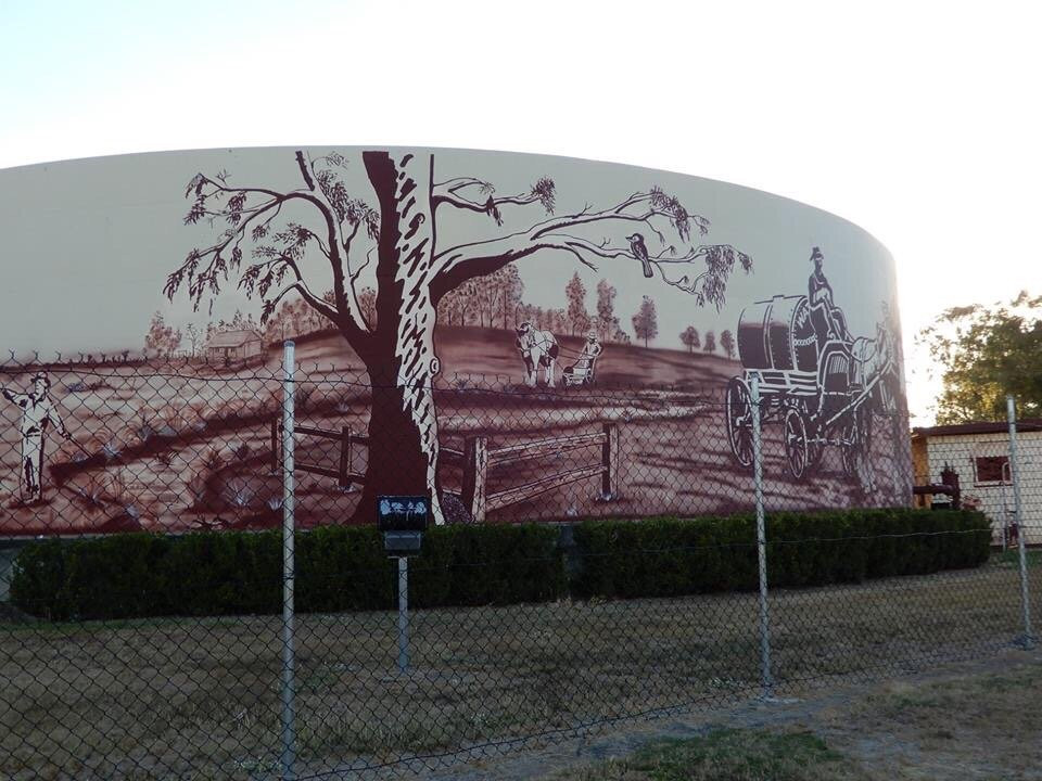 Millmerran Historical Murals景点图片