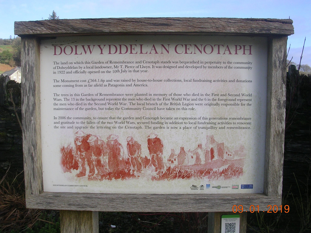 Dolwyddelan Cenotaph景点图片