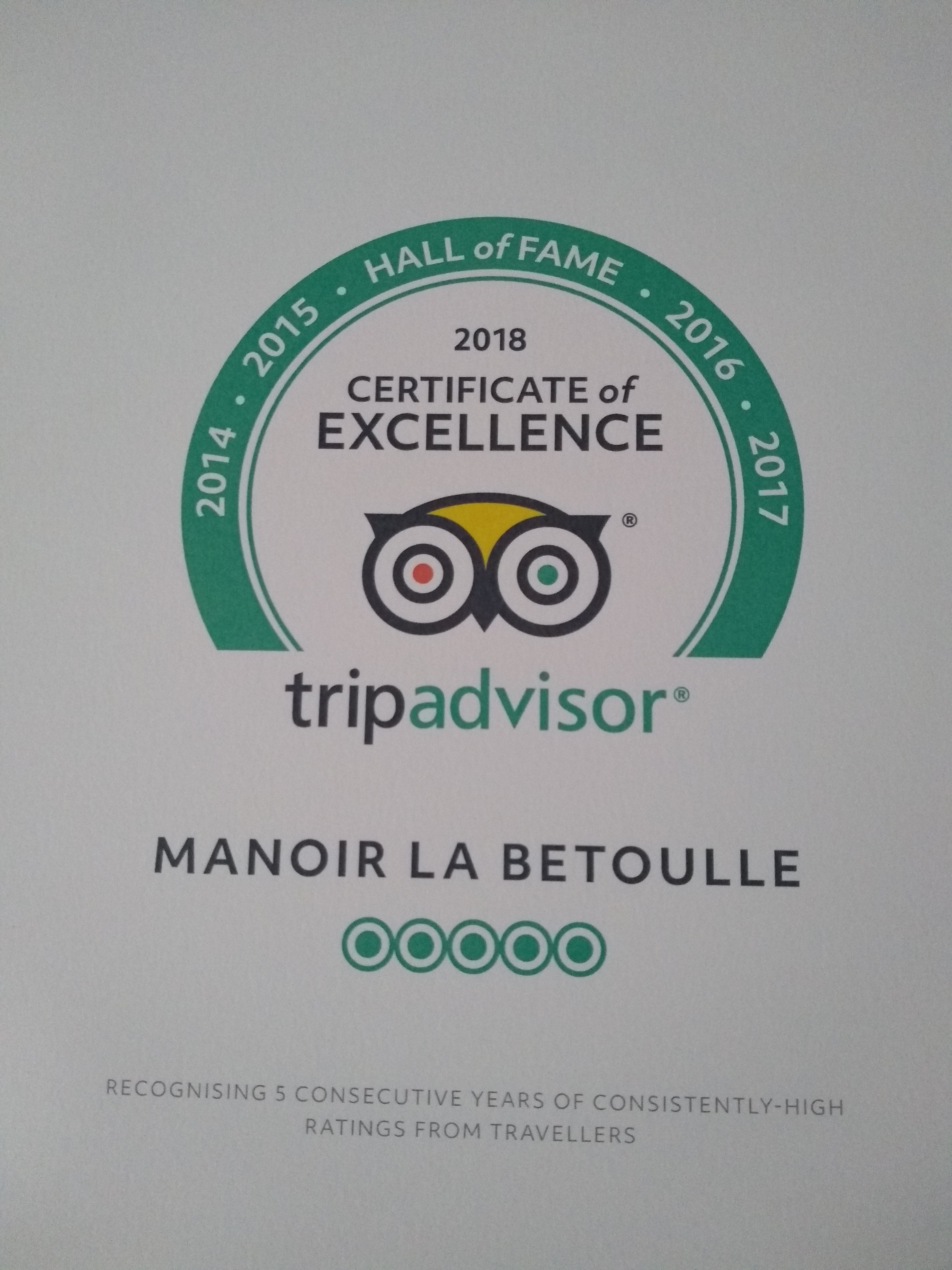 Manoir La Betoulle-官方