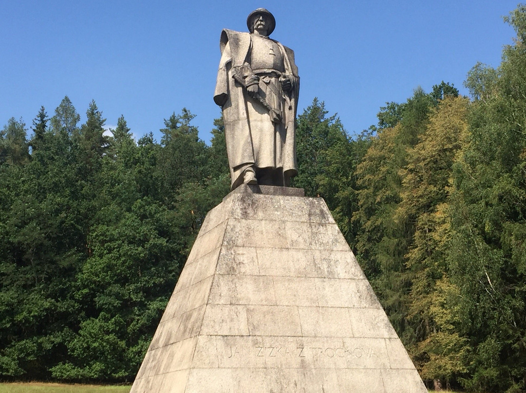 The Jan Zizka Monument from Trocnov景点图片
