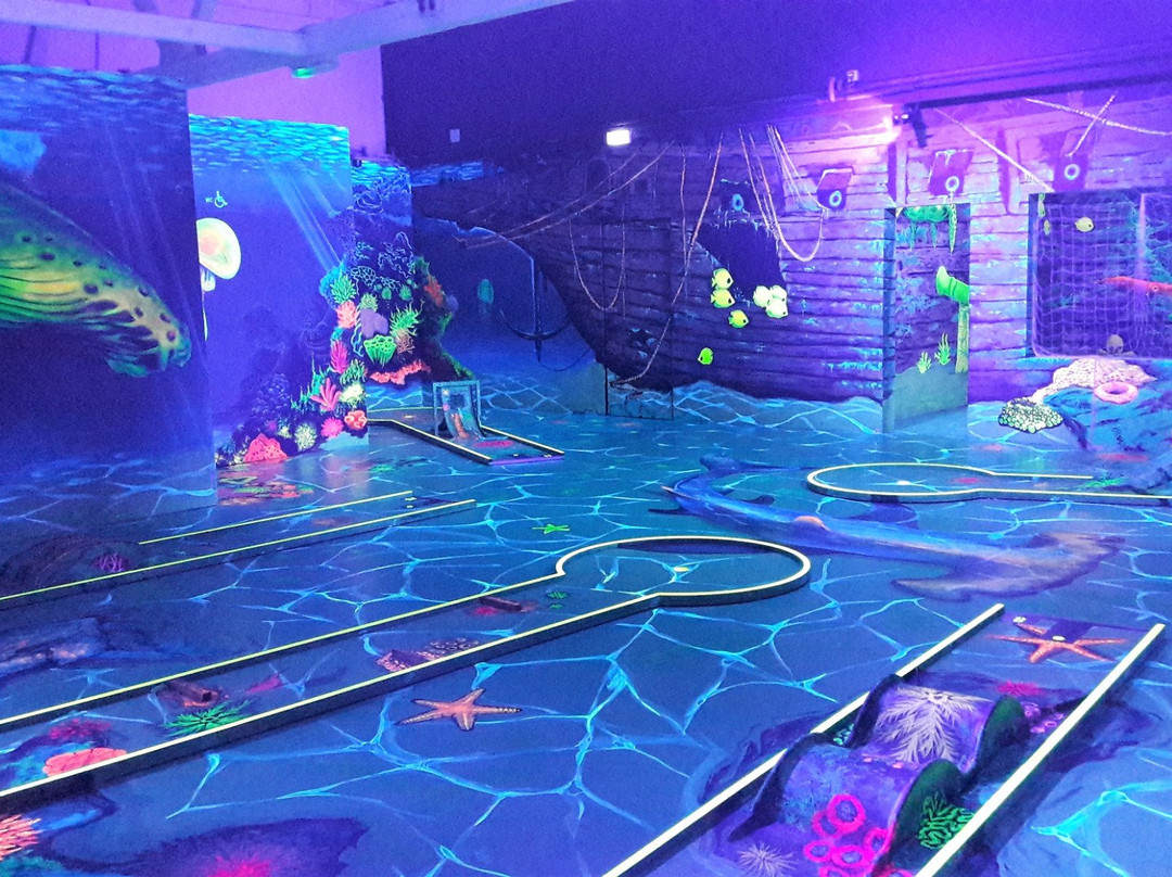 Schwarzlicht Golf 3D-奥尔登堡必去景点