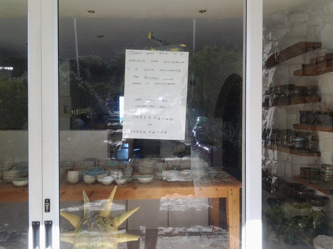 John the Potter Pottery gallery-Betty's Bay必去景点