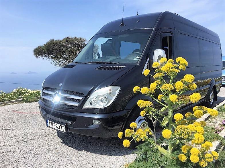 Santorini Port Super Shuttle-圣托里尼必去景点