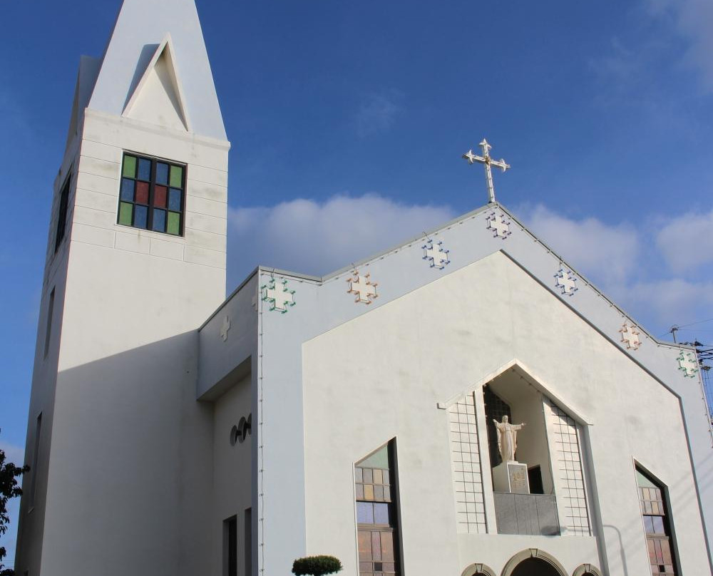 Fukue Catholic Church-五岛市必去景点