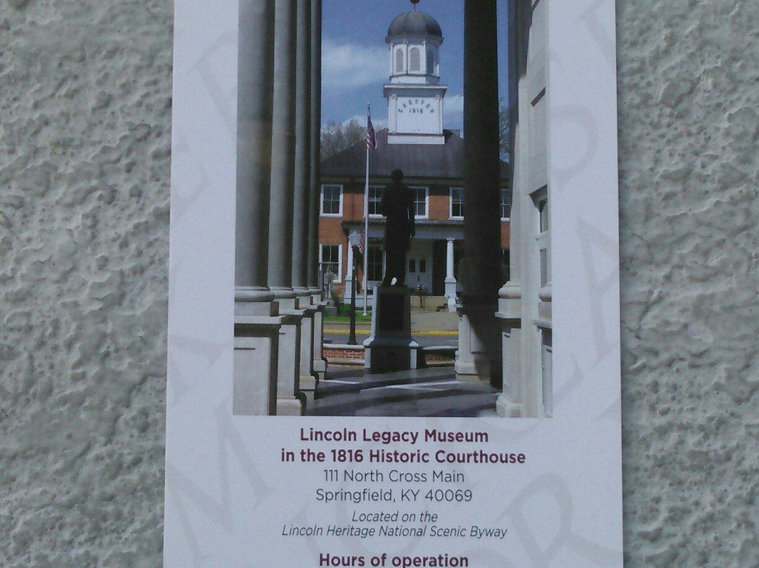 Lincoln Legacy Museum-Springfield必去景点