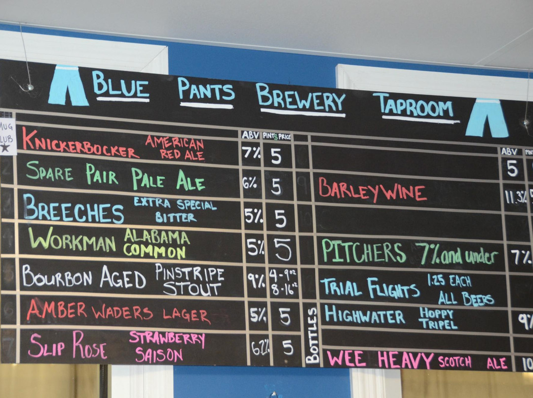 Blue Pants Brewery-Madison必去景点
