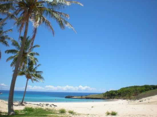 Anakena Beach-复活节岛必去景点