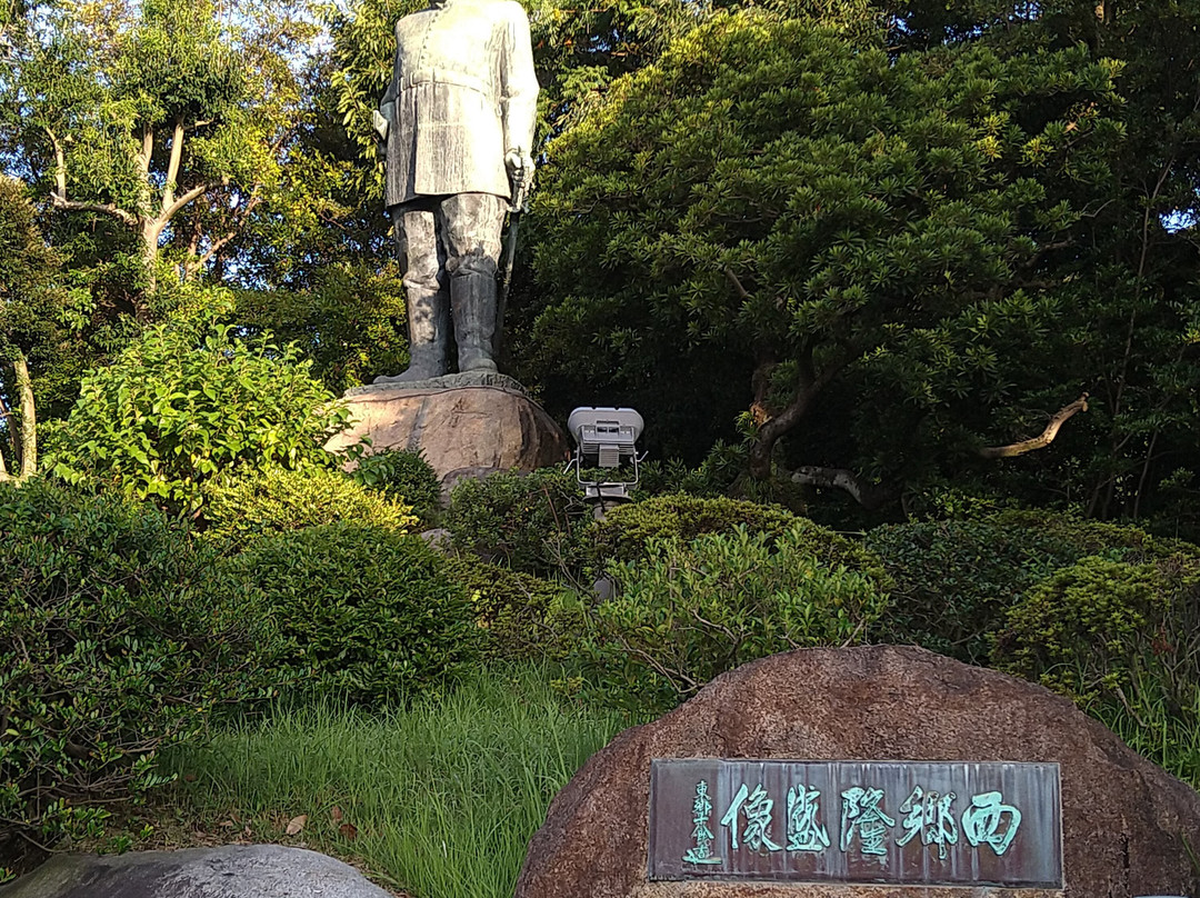 西乡隆盛铜像景点图片