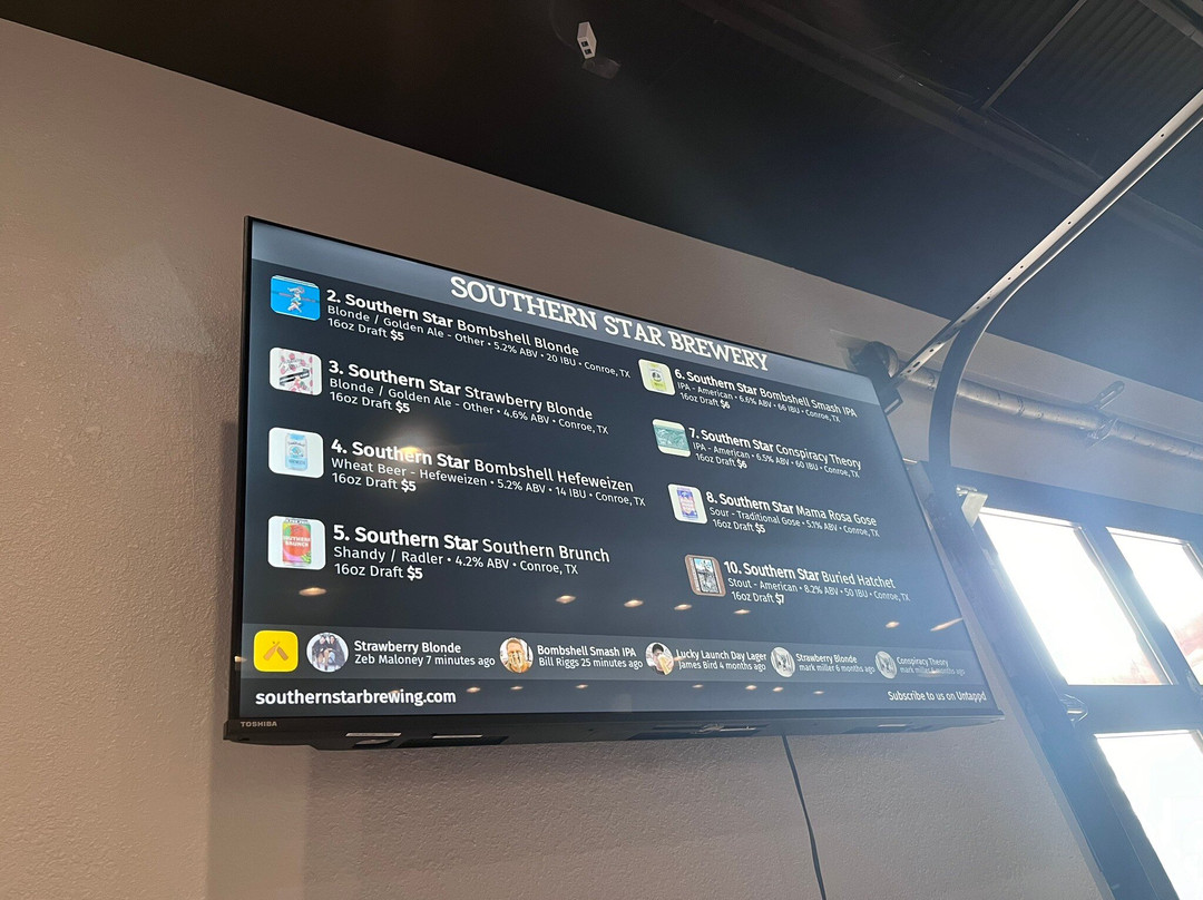 Southern Star Brewing-Conroe必去景点