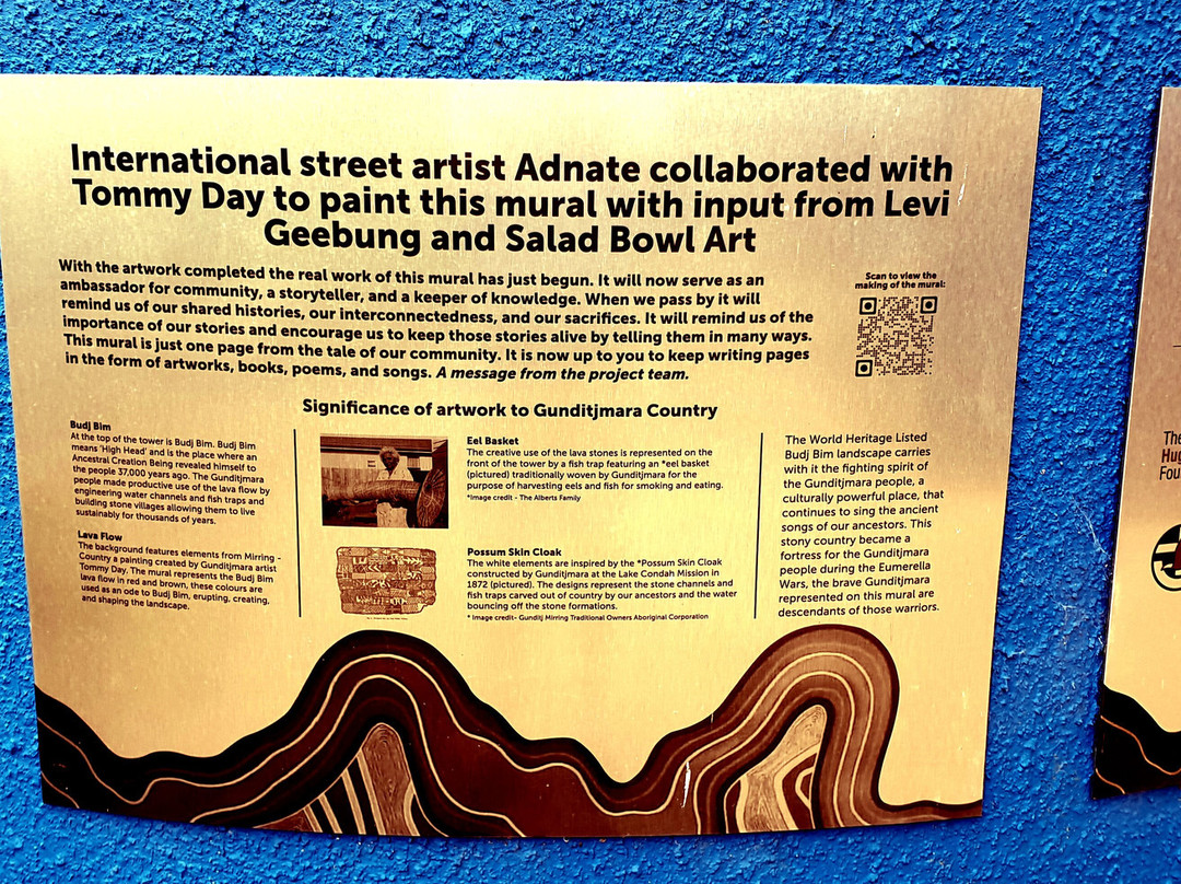 Gunditjmara War Memorial Mural Heywood景点图片