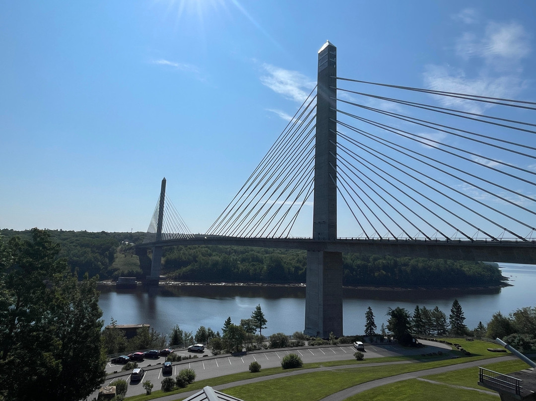 Penobscot Narrows Bridge & Observatory & Fort Knox - Maine景点图片