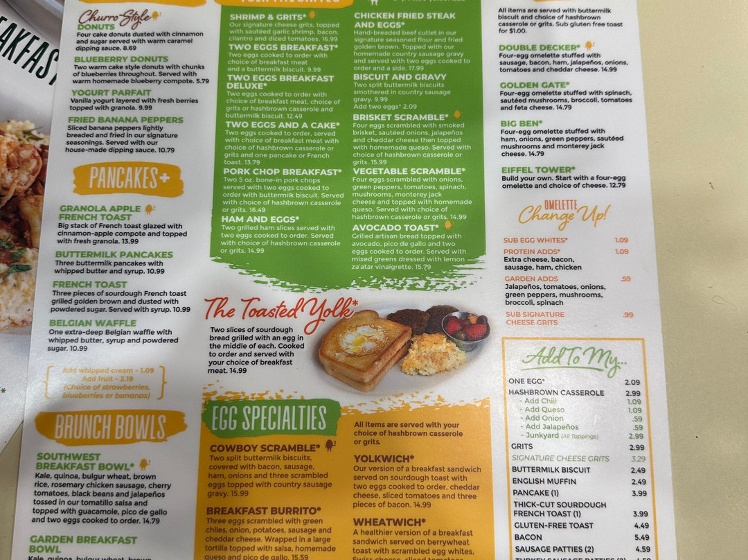 The Toasted Yolk Cafe