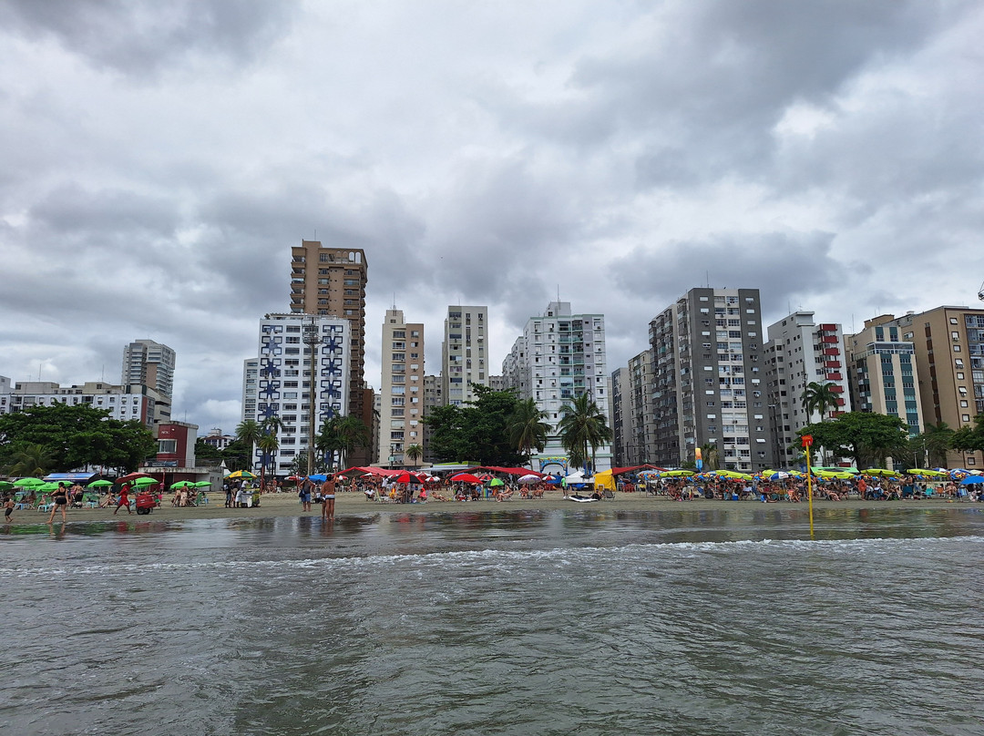 Praia do Embaré-桑托斯必去景点