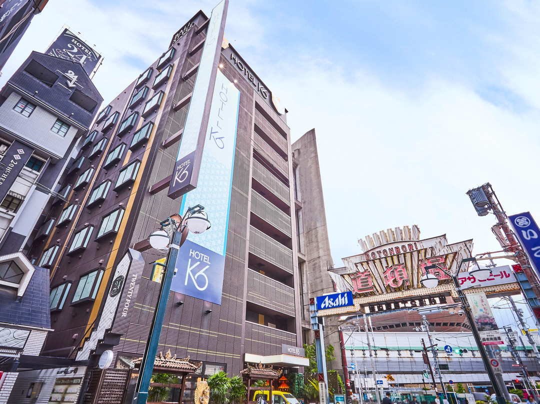 K6大阪难波道顿堀酒店（近心斋桥·亲子友好型）