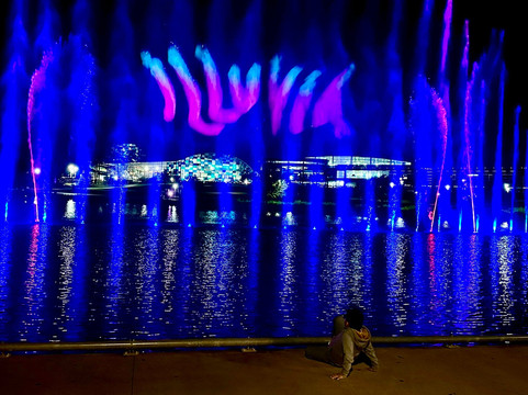 Illuvia Water Show At Epic Central Park-大草原城必去景点