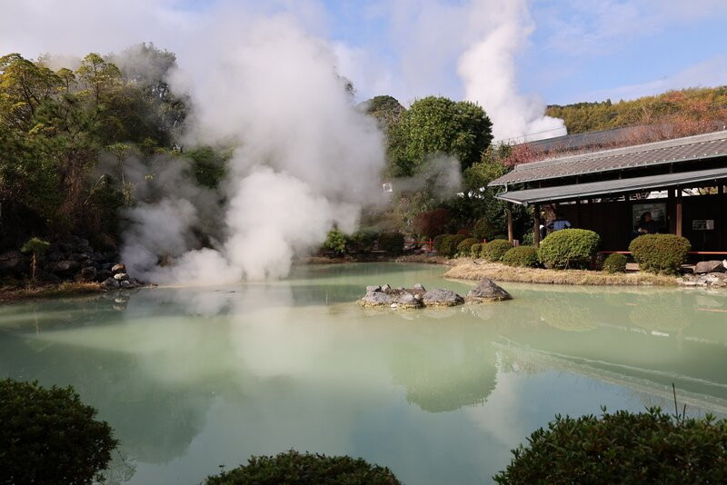 Shiraike Jigoku-别府市必去景点