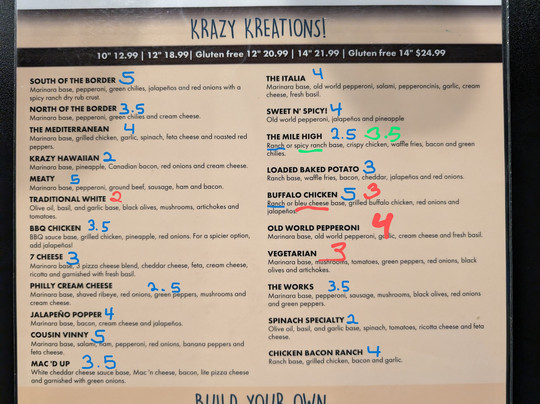 Krazy Karl's Pizza