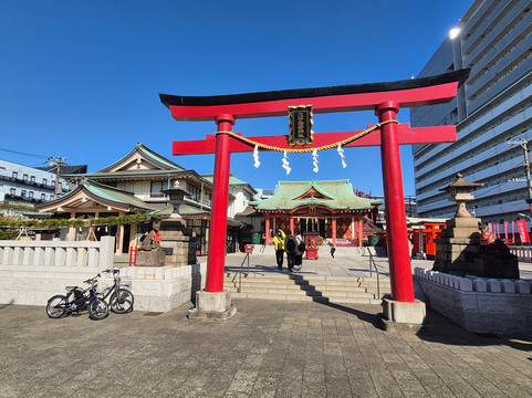 Anamori Inari Shrine-大田区必去景点