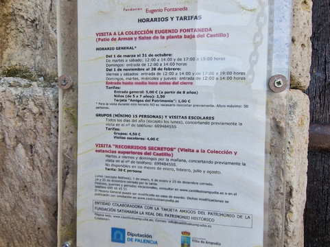 Castillo de Ampudia-Ampudia必去景点