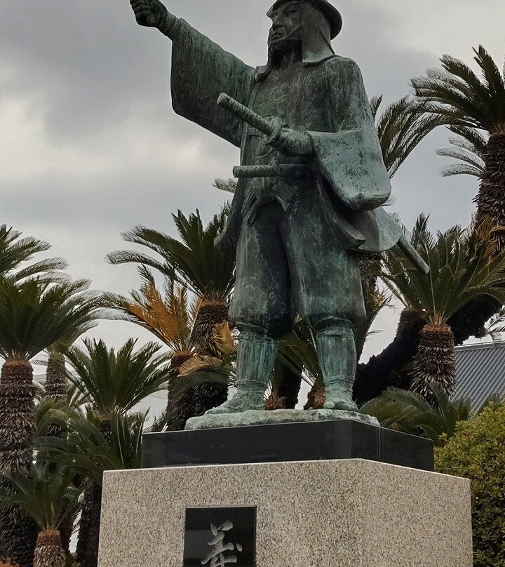 Kuranosuke Oishi Statue-赤穗市必去景点