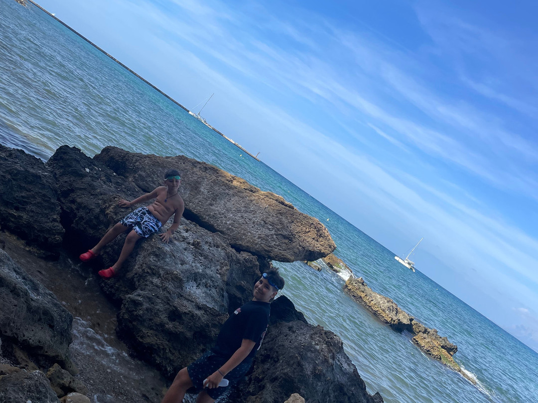 La playa di Castellammare del Golfo-戈尔福海堡必去景点