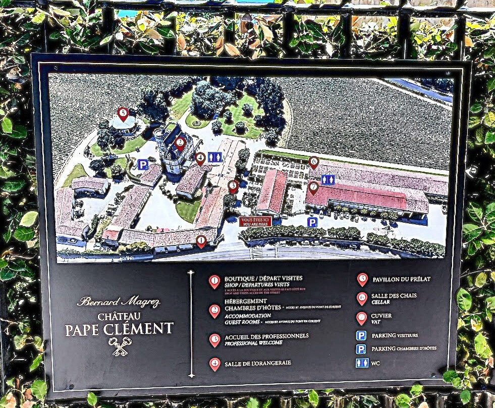 Château Pape Clément-Pessac必去景点
