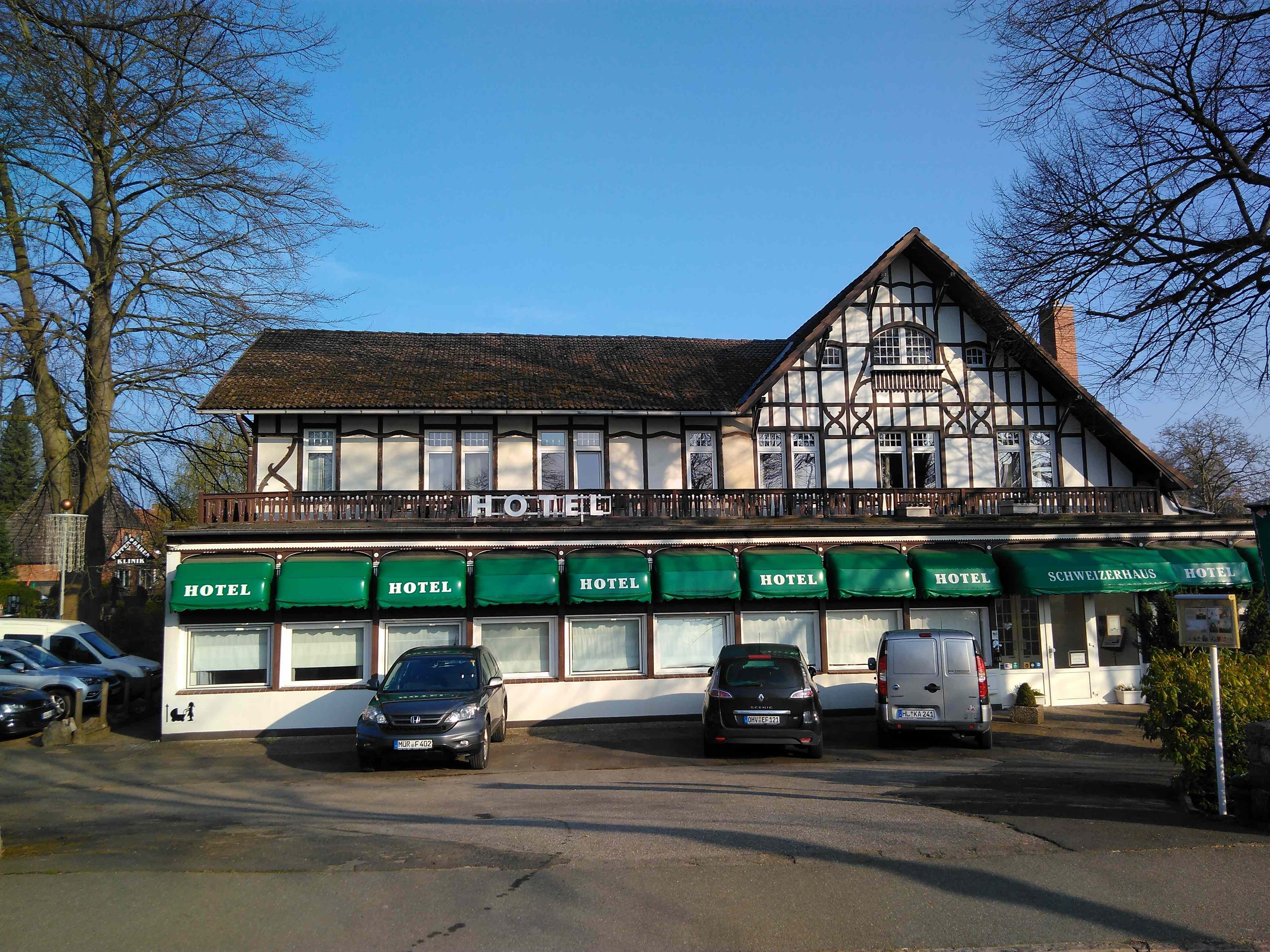 Hotel & Restaurant Schweizerhaus-浴室