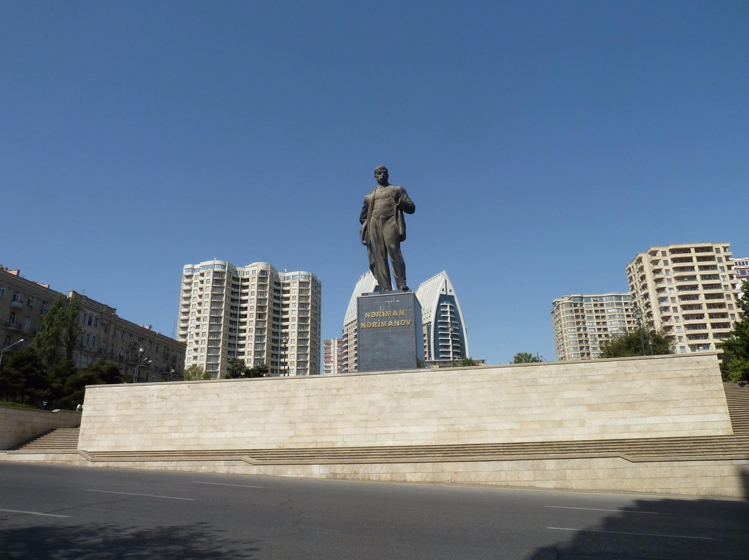 Bilgah旅游景点-Monumebt to Nariman Narimanov