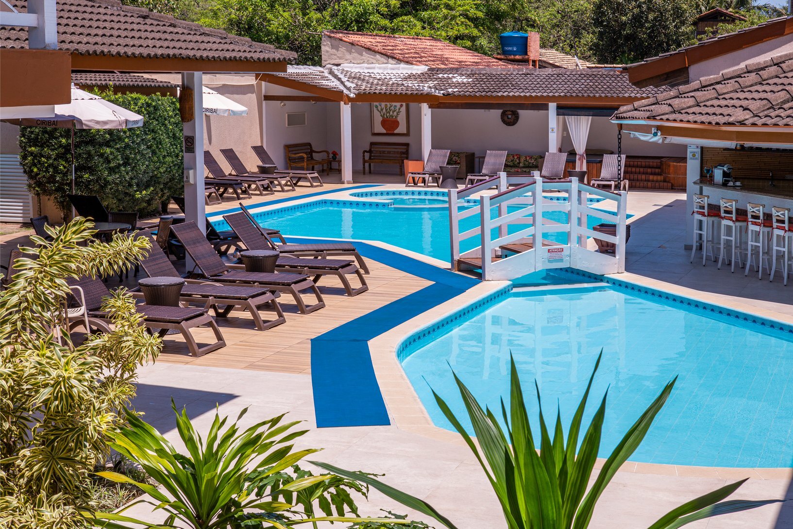 Ciribaí Praia Hotel-泳池
