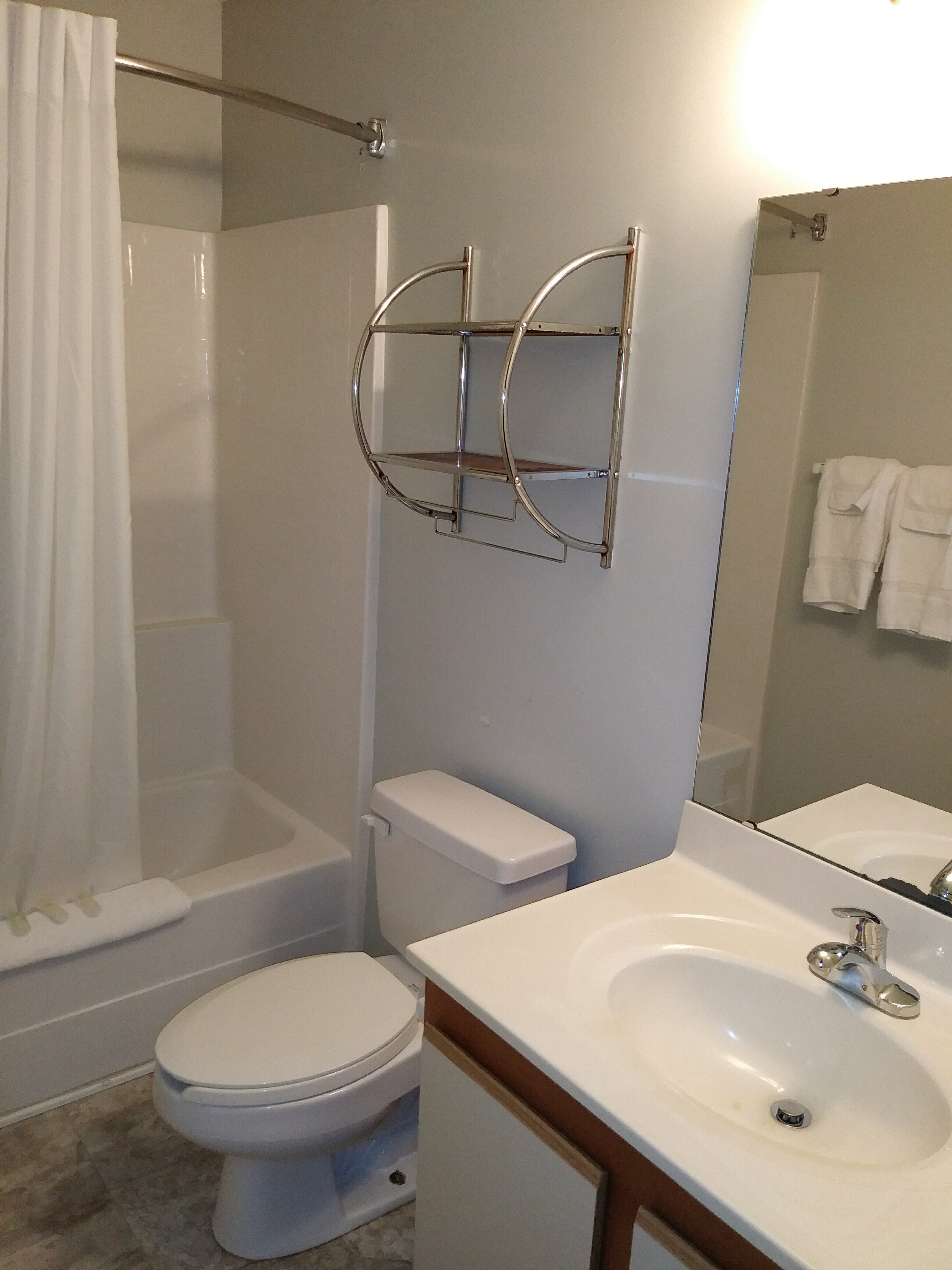 Affordable Suites of America, Greenville-浴室