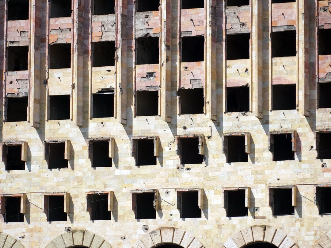 The Building of the Upper Council of the Abkhaz Soviet Socialist Republic