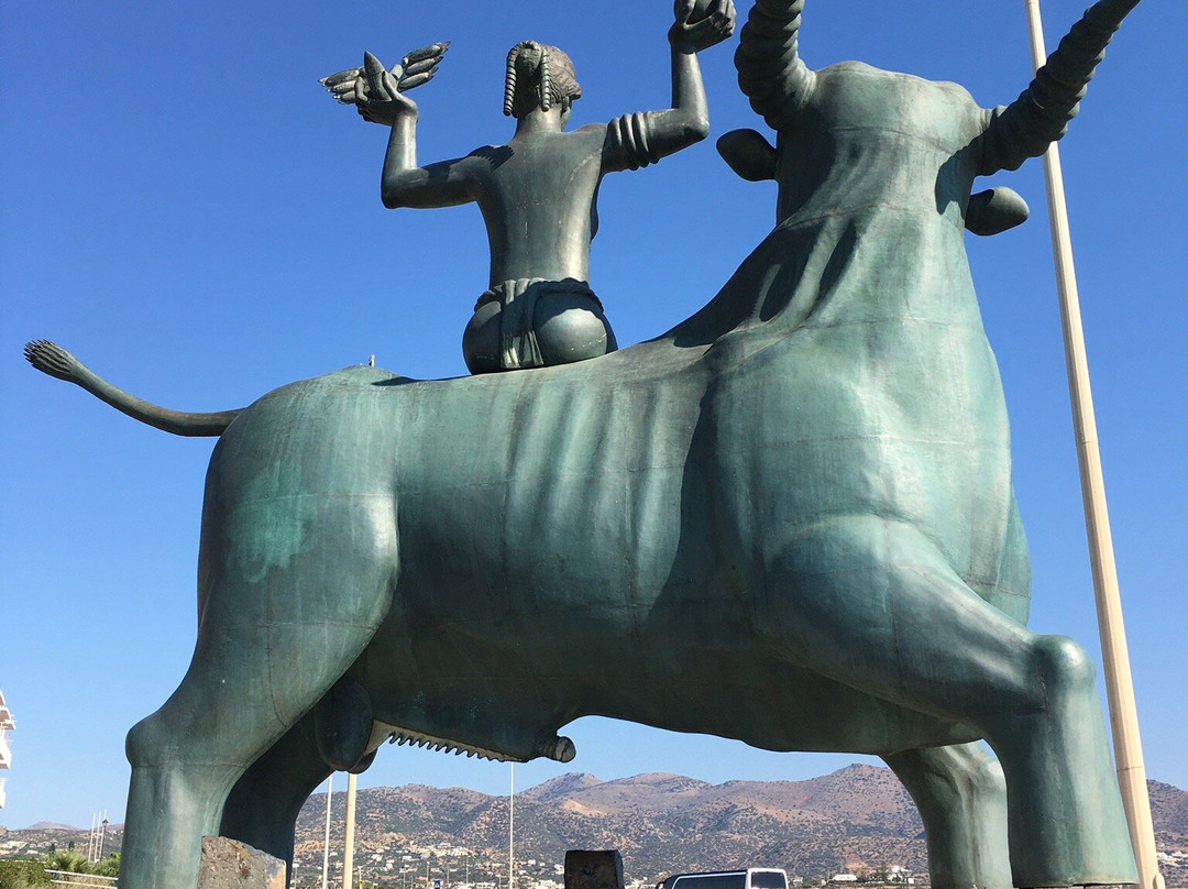 Europa-Statue-Agios Nikolaos必去景点