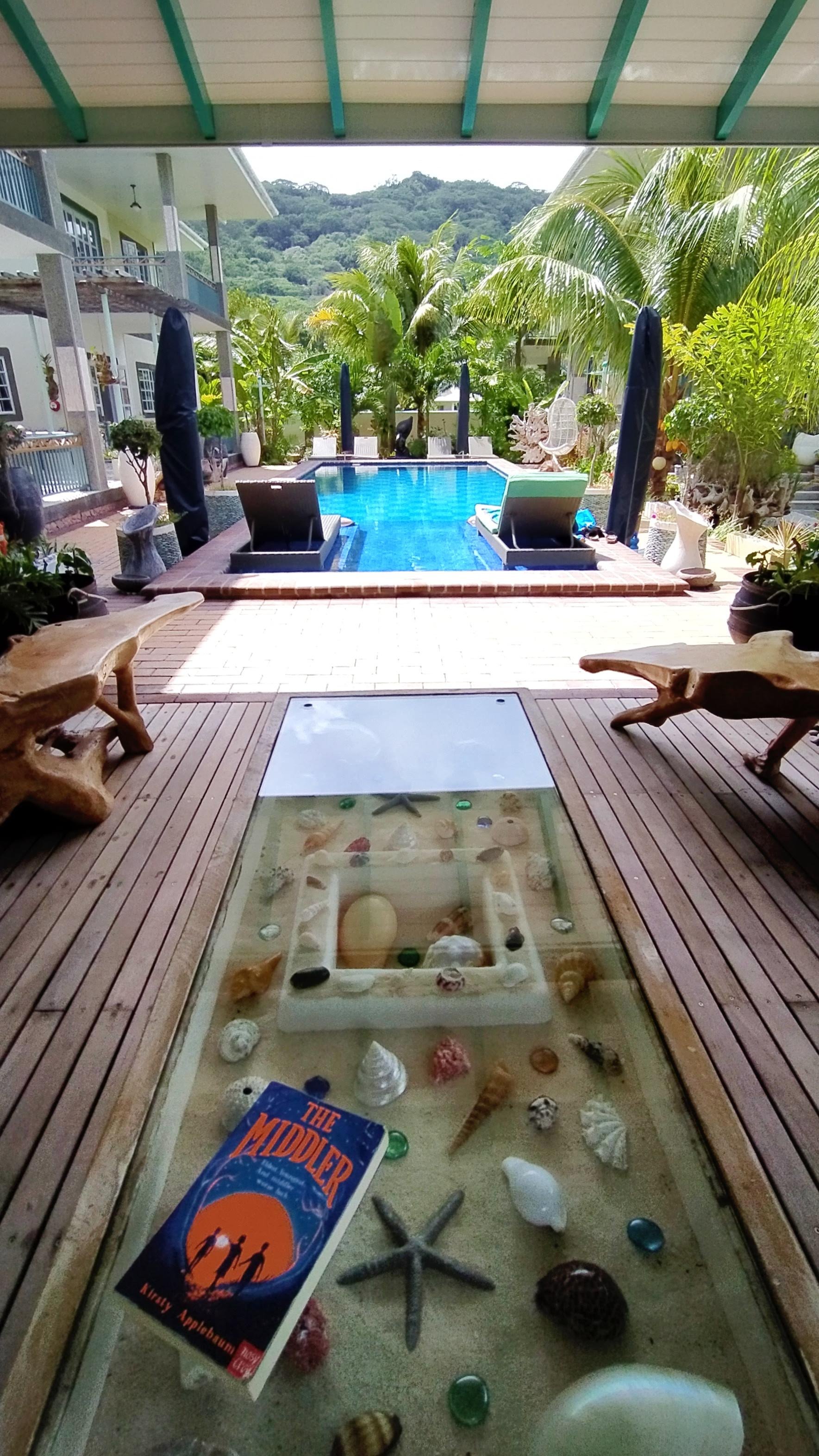 Villa Charme de L'ile-泳池