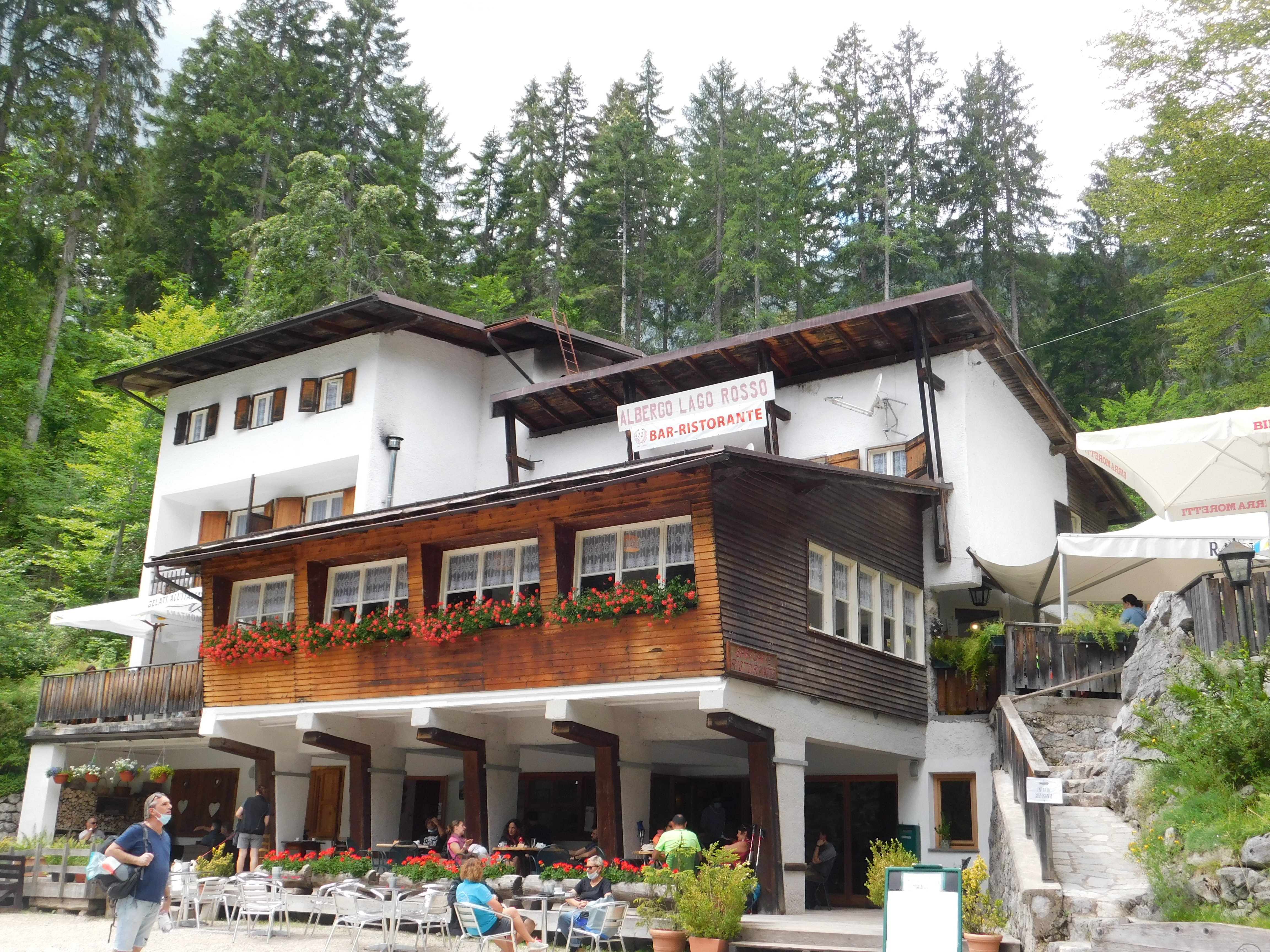 Albergo Ristorante Rifugio Lago Rosso-餐饮