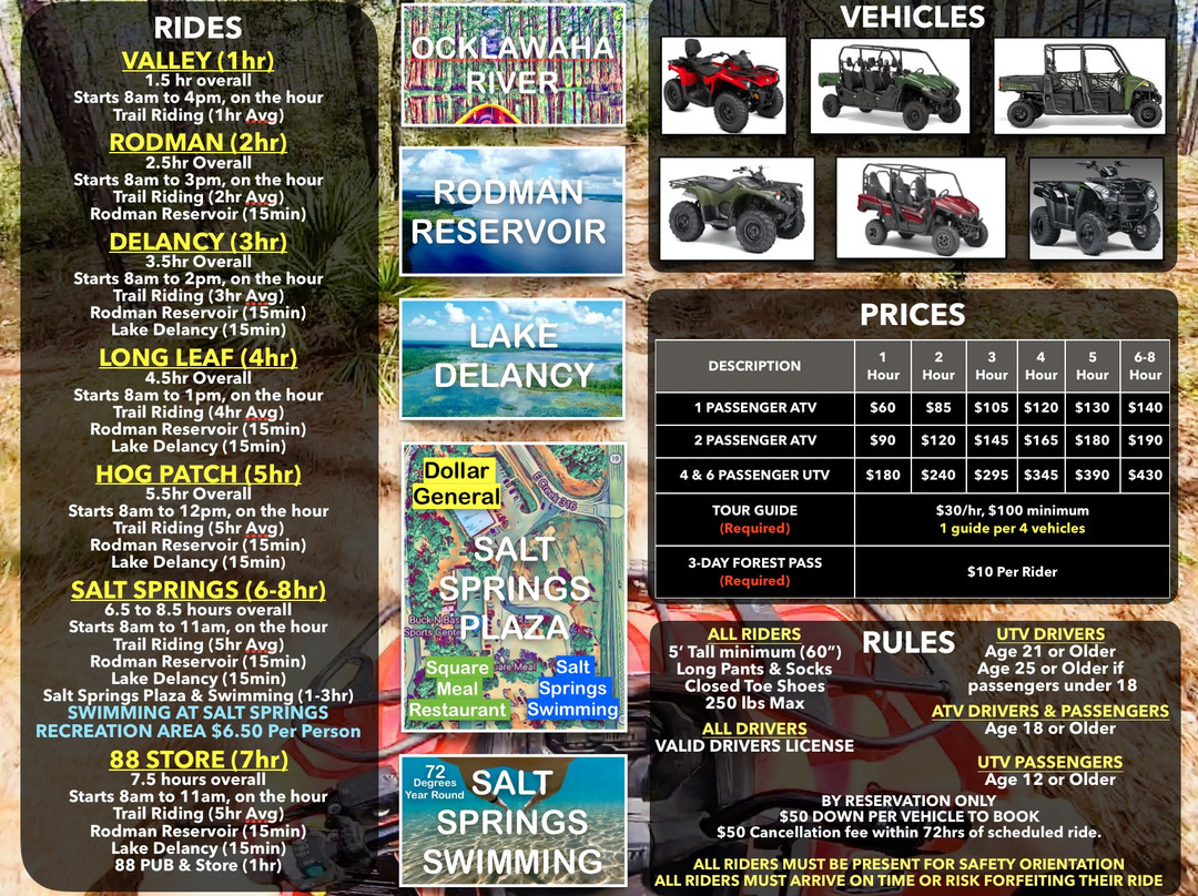 ATV Off-Road Adventure Tours-奥卡拉必去景点