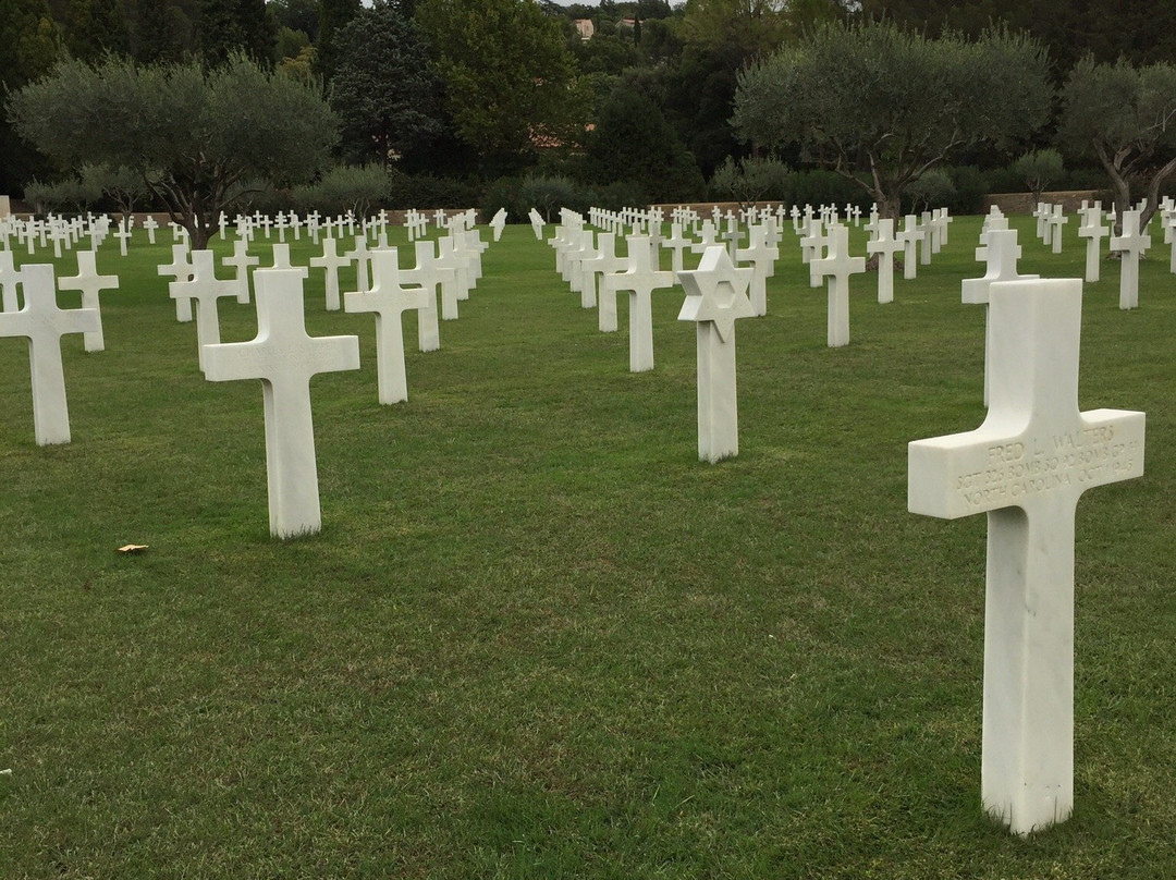 Rhone American Cemetery and Memorial-Draguignan必去景点