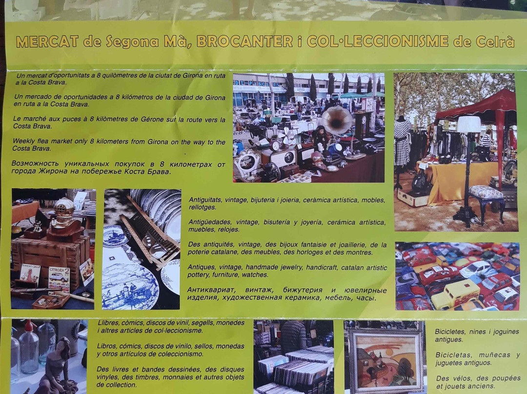 Mercat de Segona Ma, Brocante i Col-leccionisme de Celra景点图片