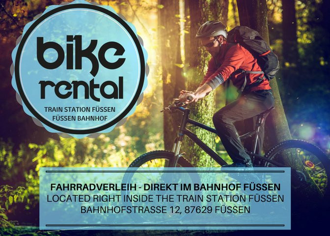 Bike Rental Train Station Füssen-菲森必去景点