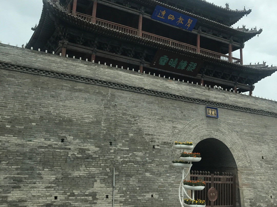 张掖镇远楼景点图片