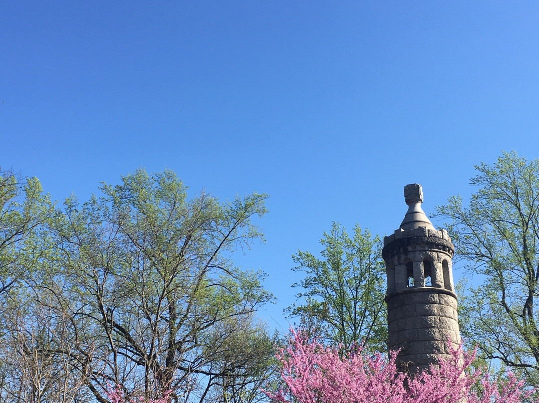 12th & 44th New York Infantry Monument-葛底斯堡必去景点