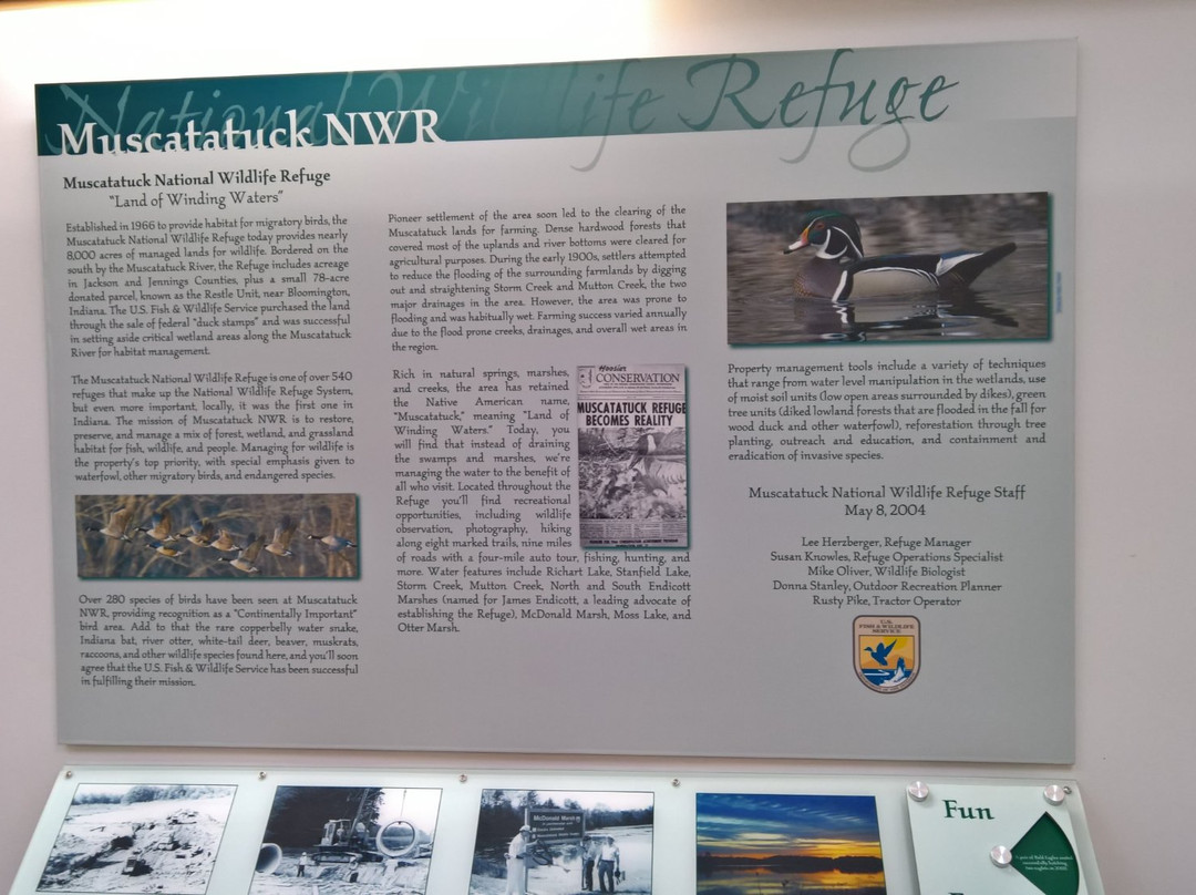 Muscatatuck National Wildlife Refuge-Seymour必去景点