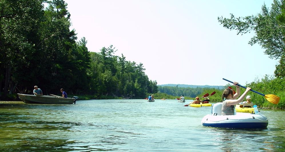 Tubing on the Platte River景点图片