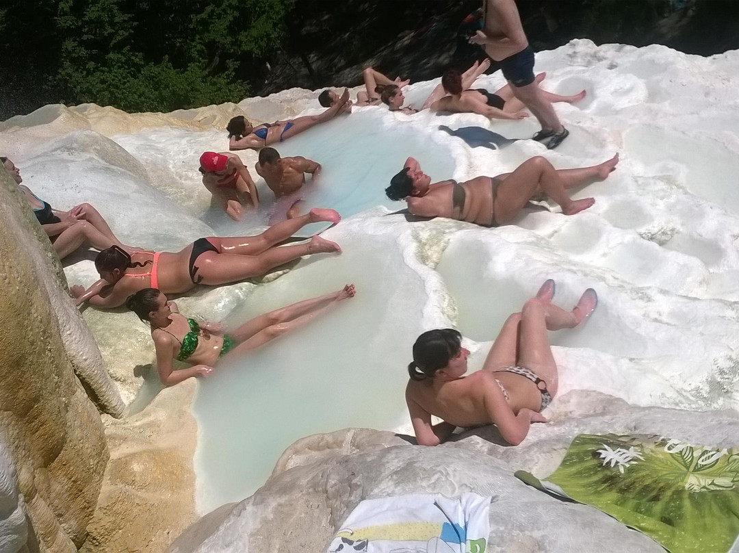Fosso Bianco - Bagni San Filippo-Bagni di San Filippo必去景点