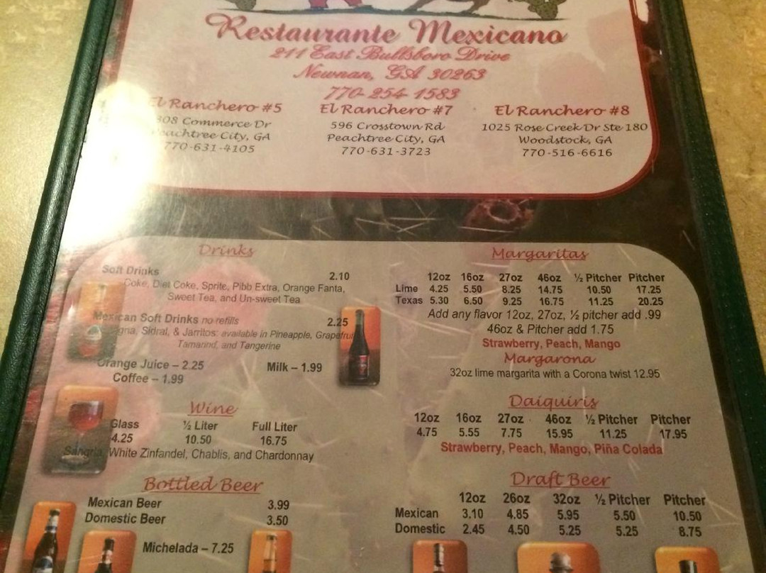 El Ranchero Restaurante Mexicano