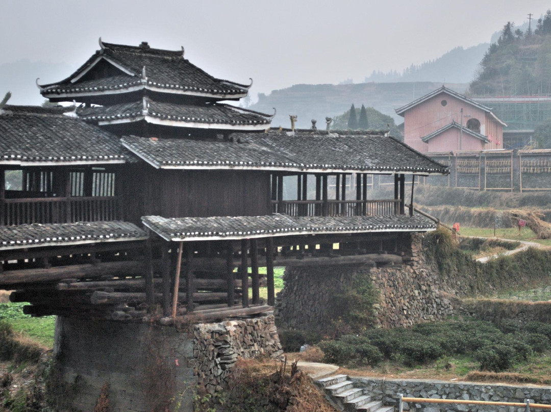 程阳风雨桥景点图片