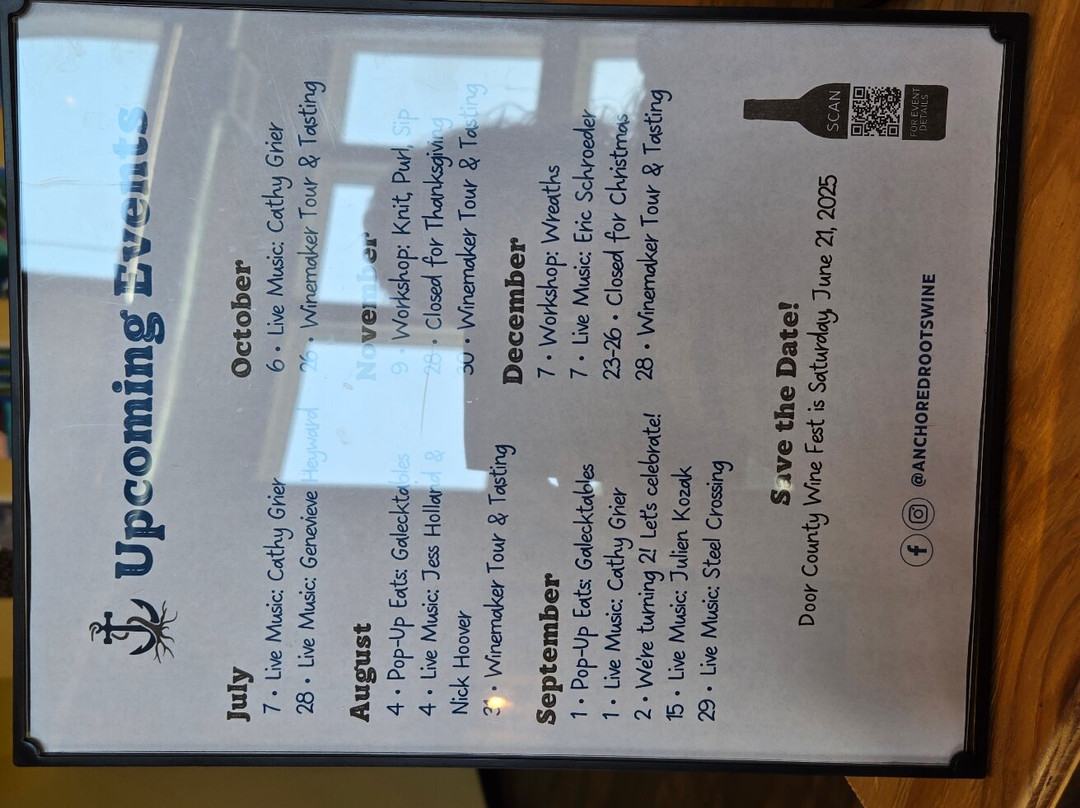 Anchored Roots Vineyard & Winery-Egg Harbor必去景点