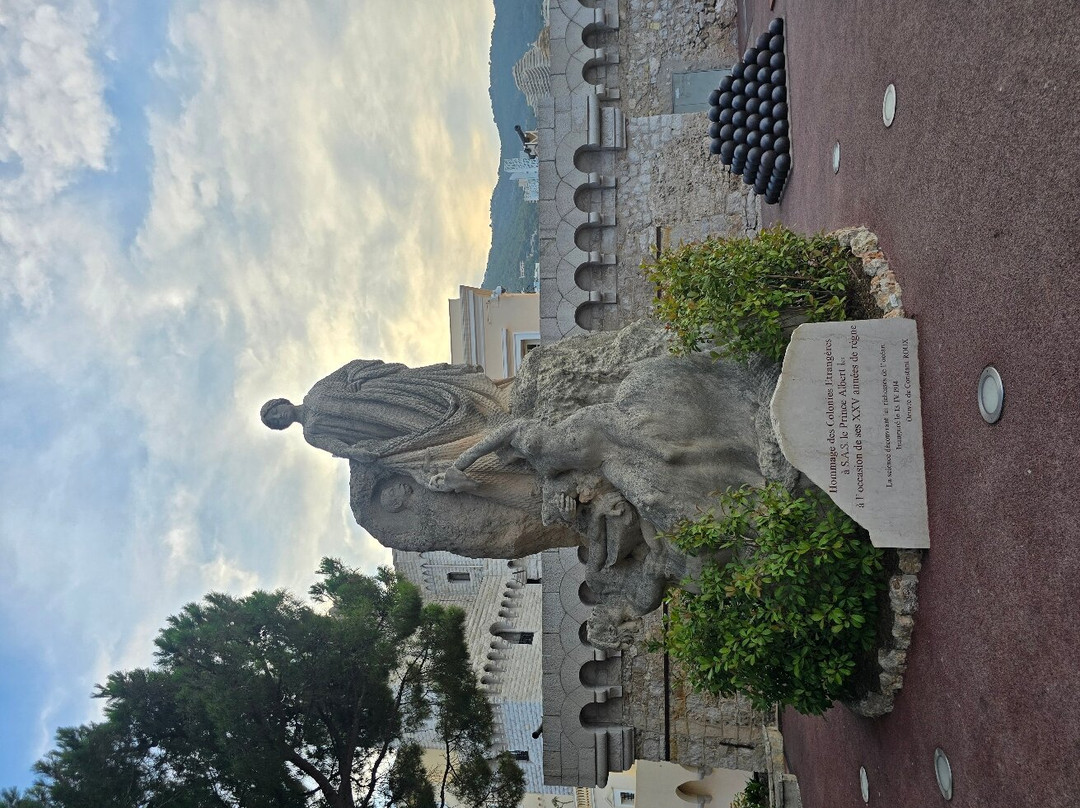 Hommage des Colonies Etrangeres Statue-摩纳哥城必去景点